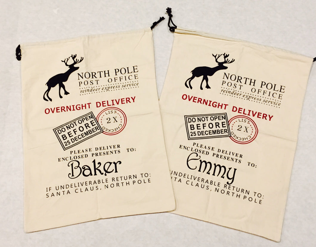 Christmas Personalized Sac #1