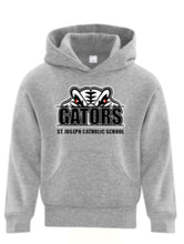 GATOR B/W Fleece Hooded Sweatshirt