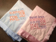 Infant Personalized Blanket