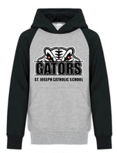 GATOR B/W Fleece Two-Tone Hooded Sweatshirt